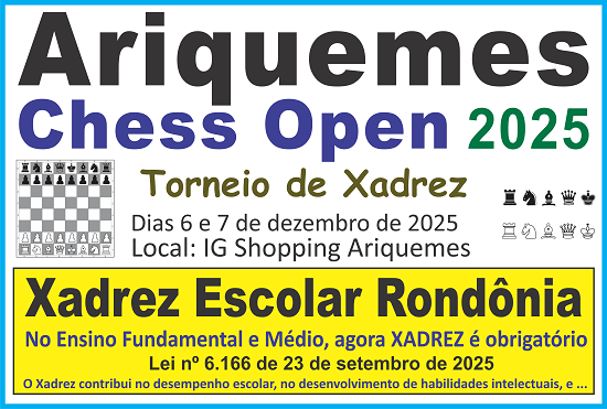 Banner - Ar - Ariquemes Chess Open - 2025 - Pág -FRXE.png